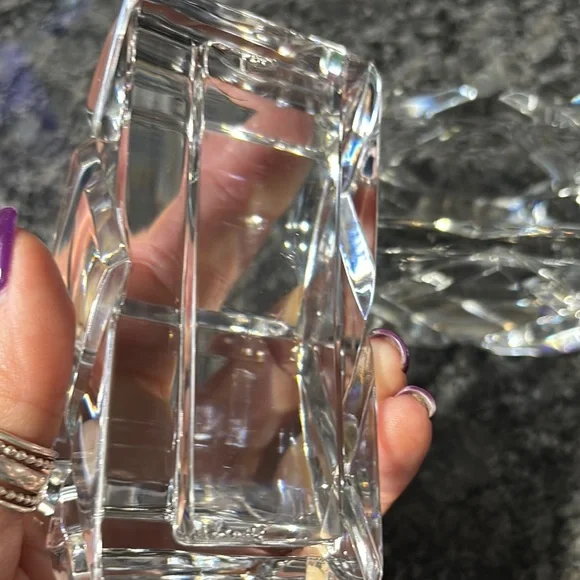 Elegant Crystal Decorative Sphere Toothpick holder VTG - Picture 5 of 5